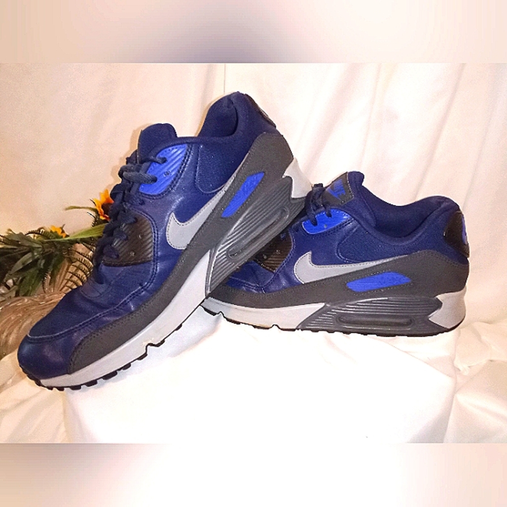 Men's NIKE AIR MAX 90 BINARY BLUE US Size 10.5